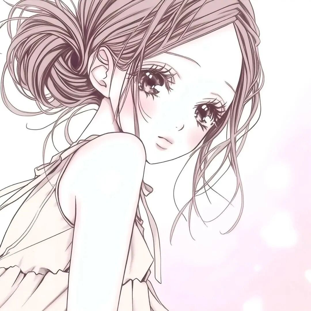 古早感动漫头像女