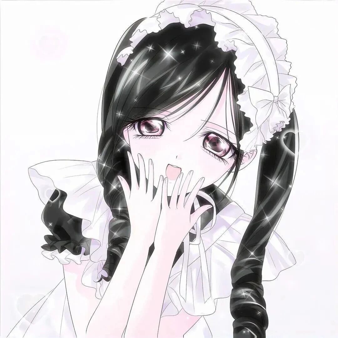 古早感动漫头像女