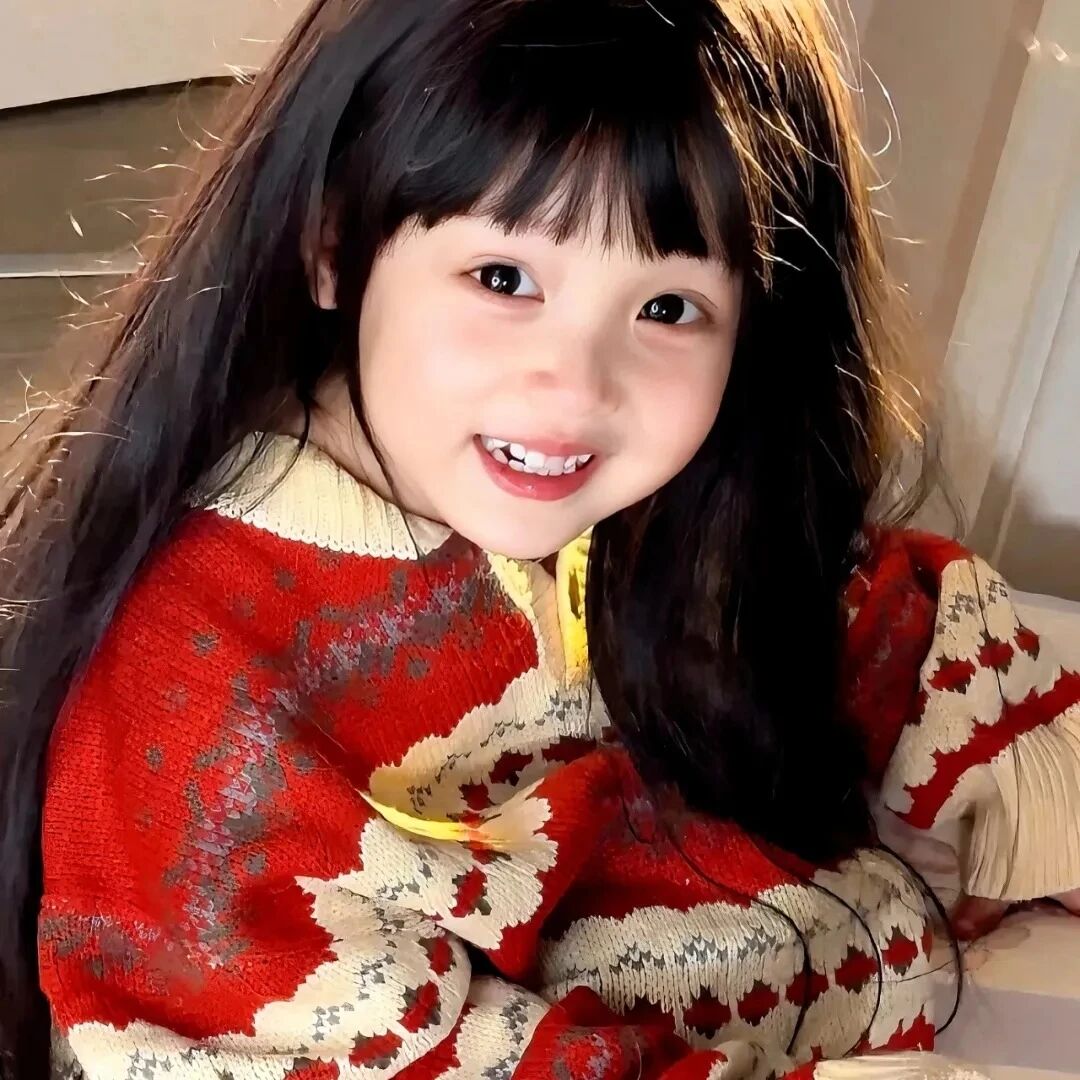 新年小女孩萌娃头像