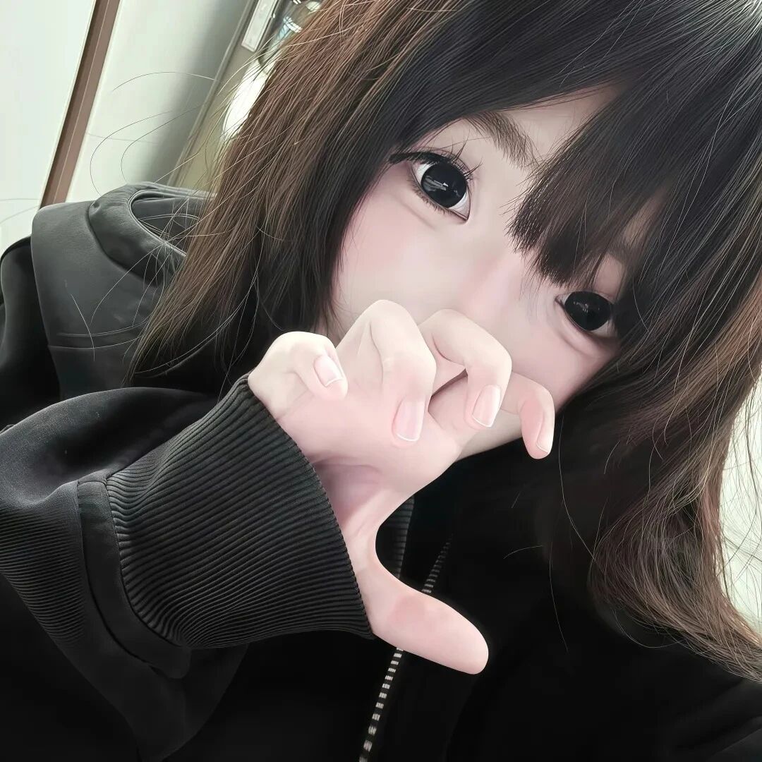 手势少萝女生头像