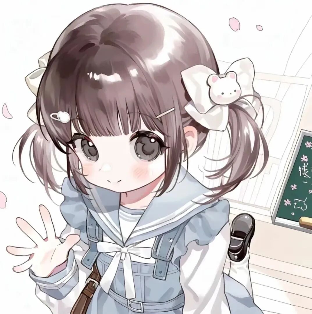 呆萌动漫头像女