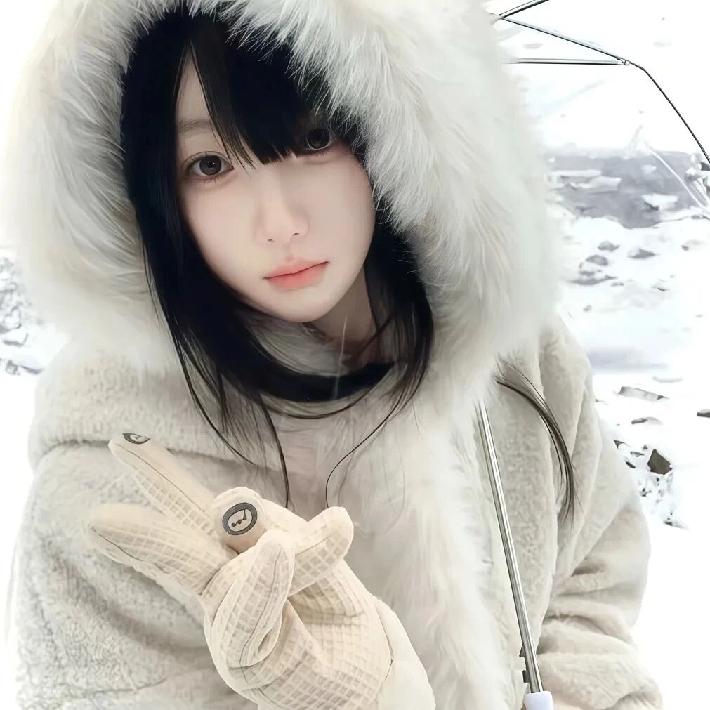 冬天温柔女生头像