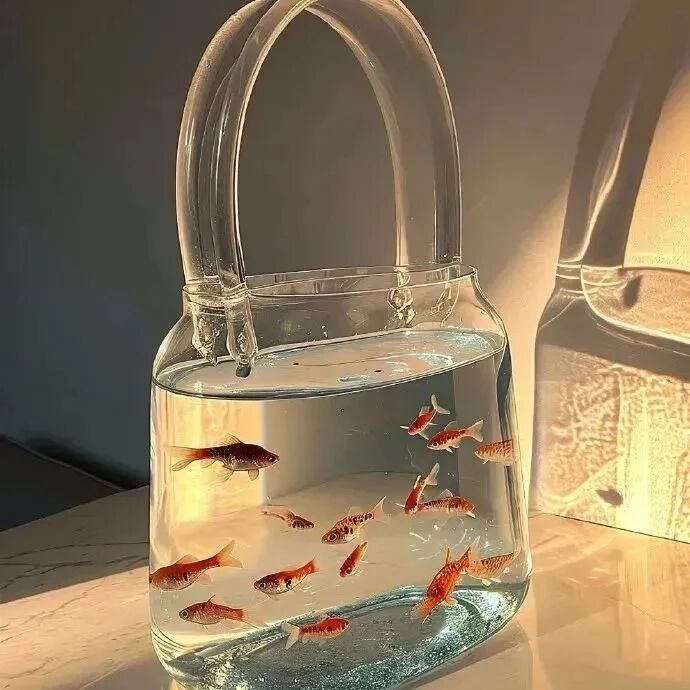 金鱼朋友圈背景图