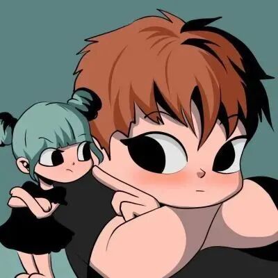 wanzitouaihe动漫情侣头像