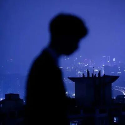 fwiyingziaihe氛围感影子真人情侣头像