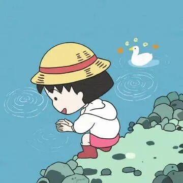 可爱樱桃小丸子卡通头像