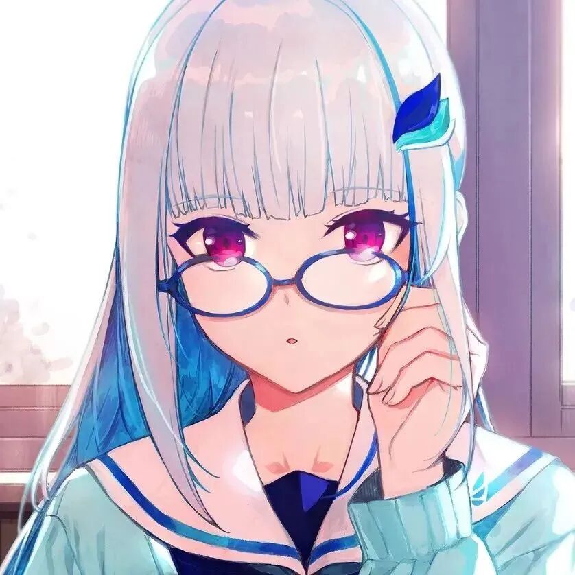 学院风动漫头像女