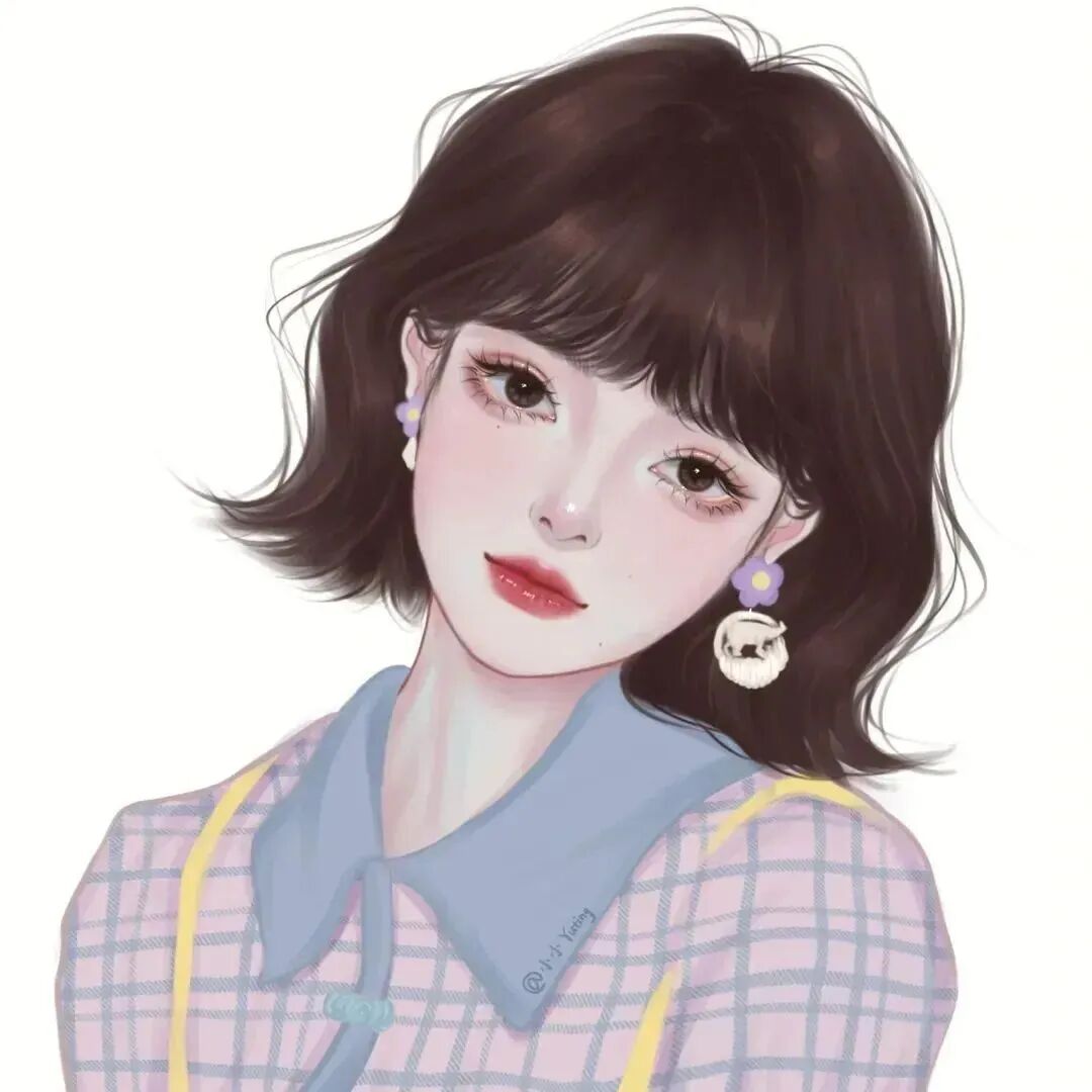 闺蜜头像 闺蜜 动漫闺蜜头像  四人闺蜜 四人闺蜜头像 手绘 手绘头像