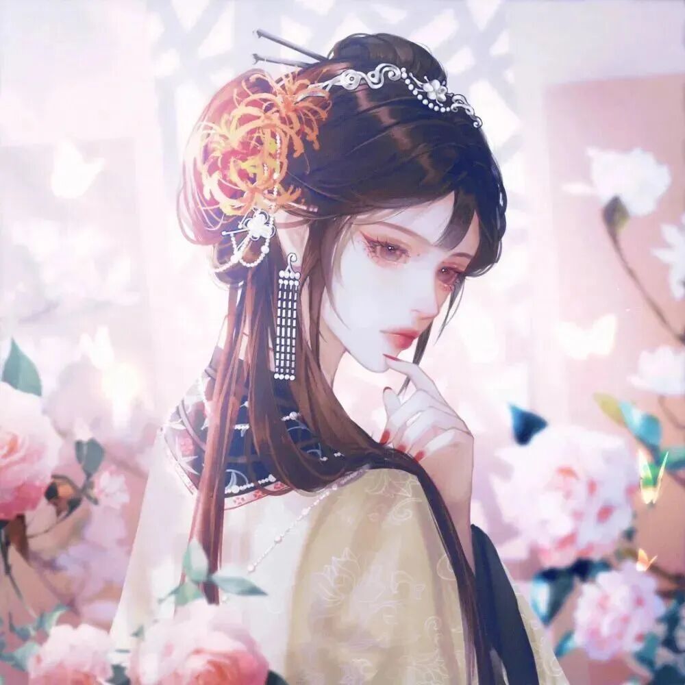 动漫头像  动漫女 动漫女头  古风头像 古风