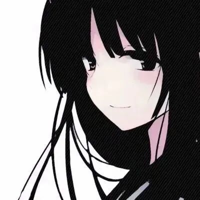 动漫头像  动漫女 动漫女头  黑白 黑白动漫头像 黑白动漫女