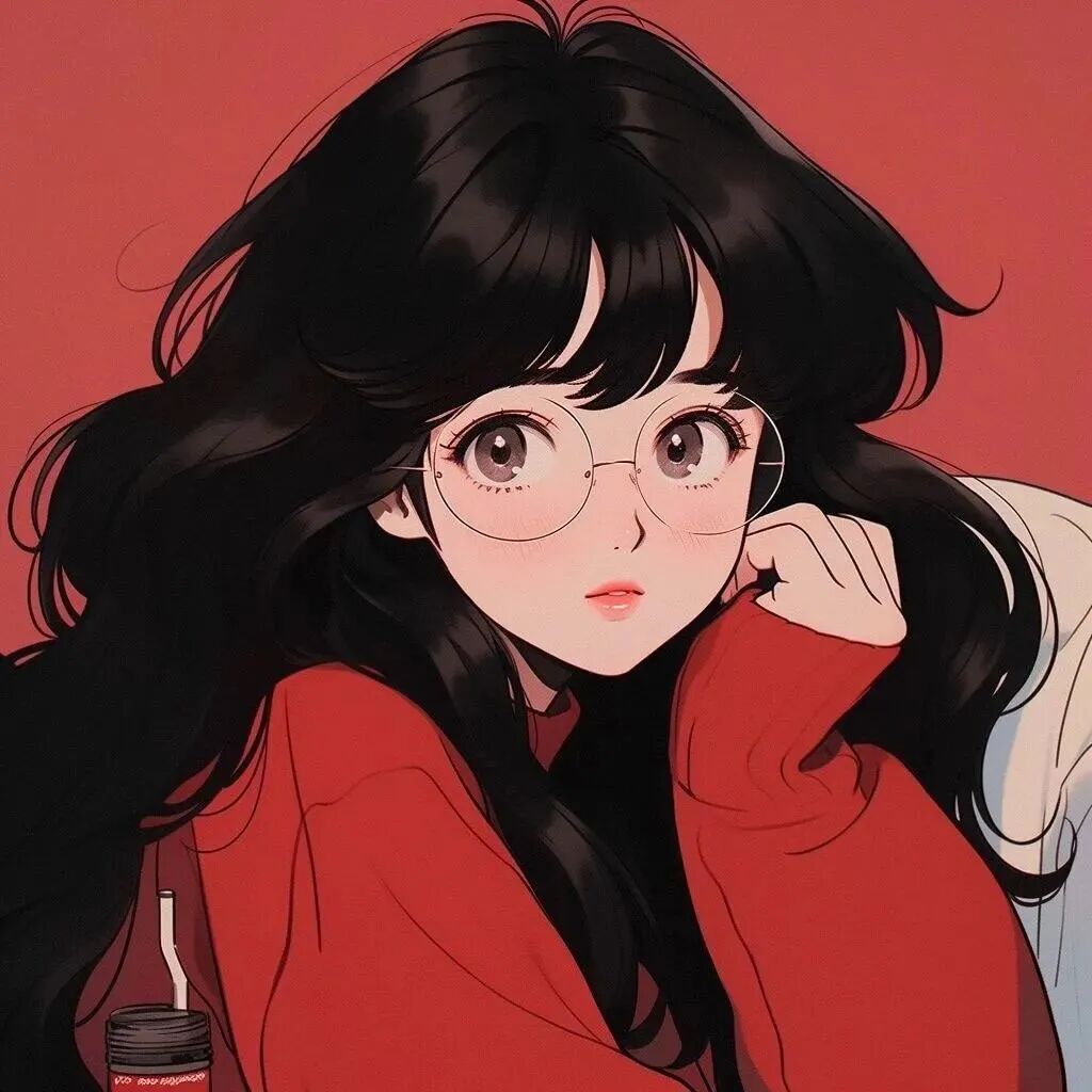 fuguwroujiemeirou复古温柔二人闺蜜头像动漫闺蜜头像