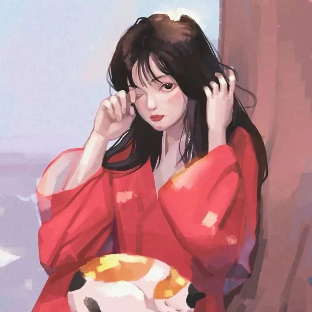 动漫头像  动漫女 动漫女头  手绘 手绘头像