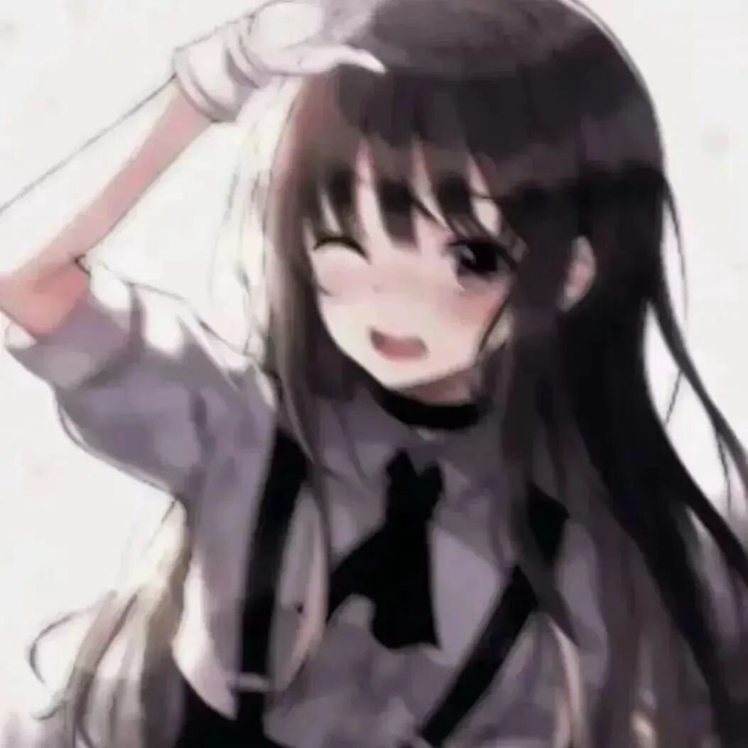 朦胧感动漫头像女