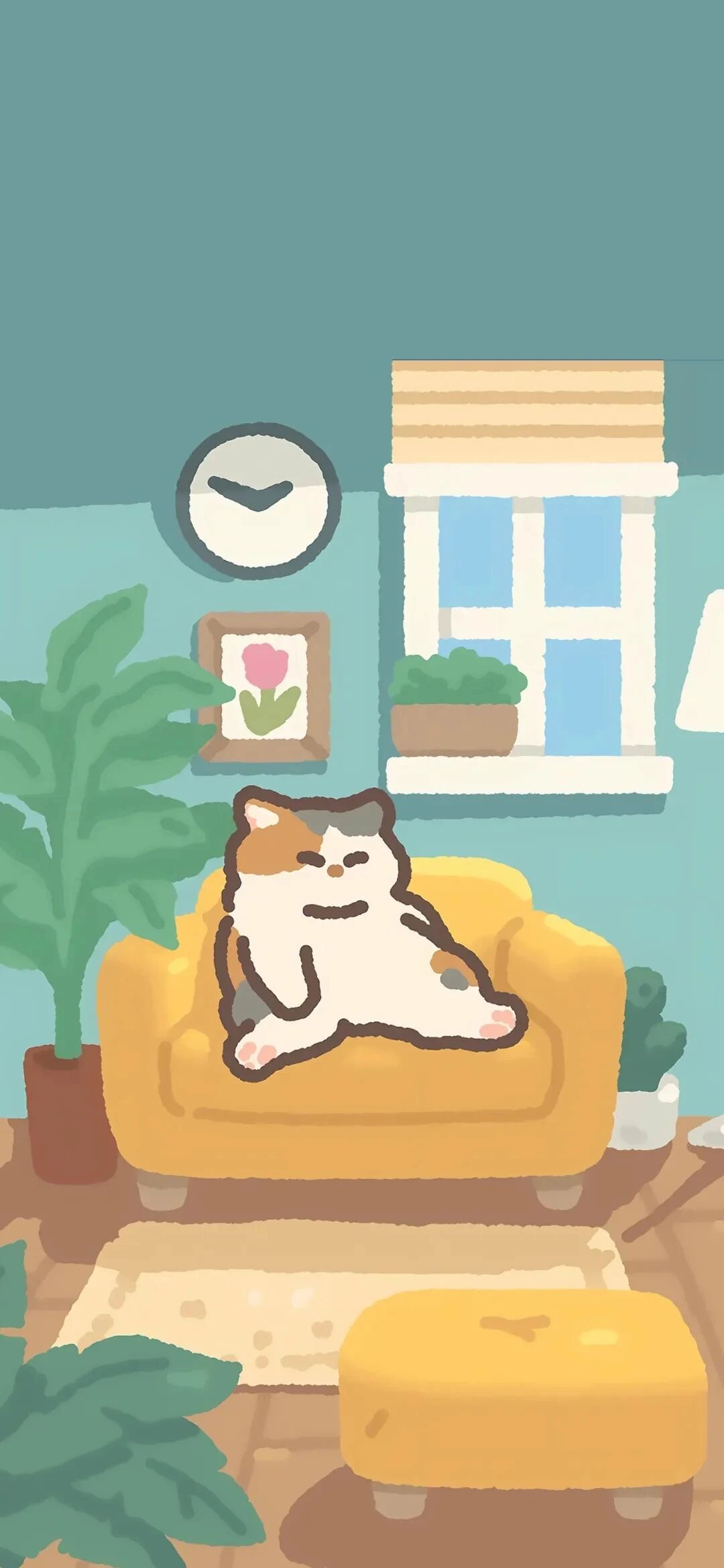 可爱猫咪卡通壁纸