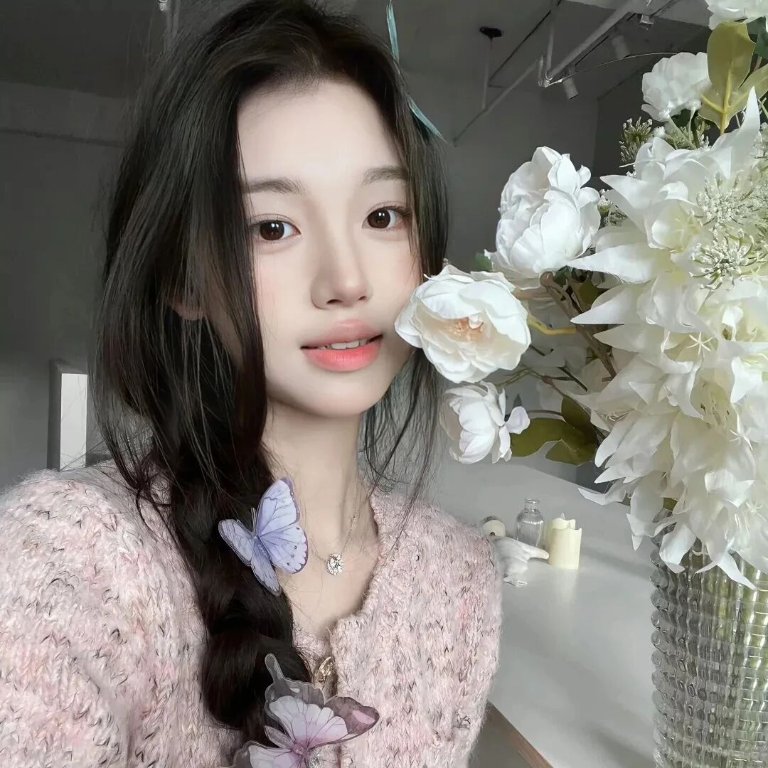 温柔鲜花女生头像
