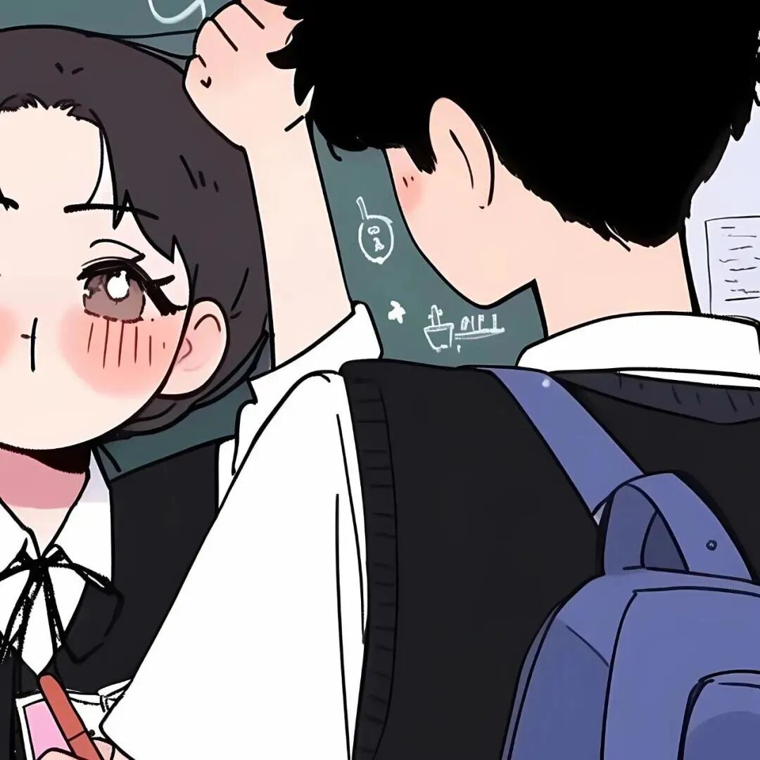 jfnqojghaihe学院风动漫情侣头像