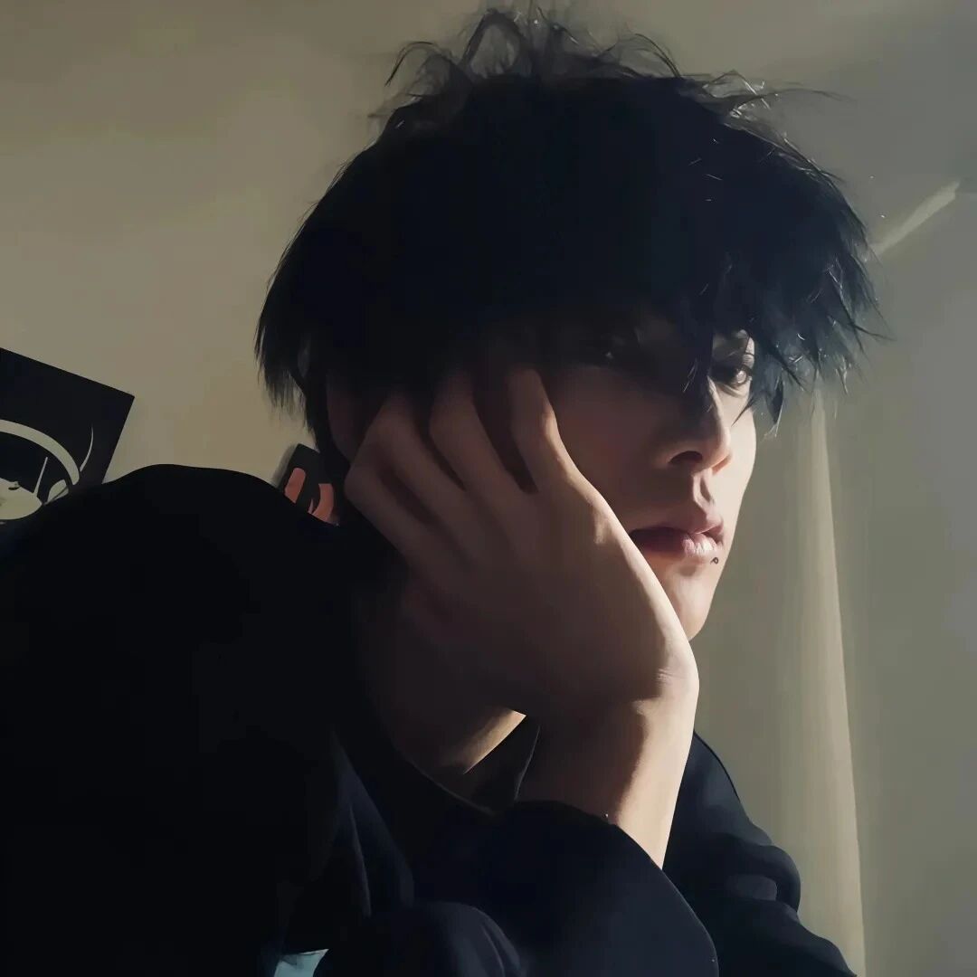 痞帅男生头像