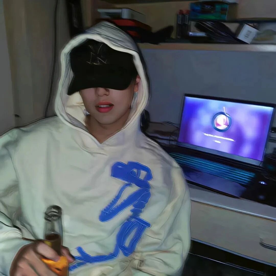 痞帅男生头像