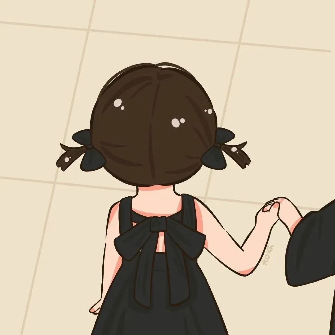 nenaiwkawayihainuo可爱插画情侣头像