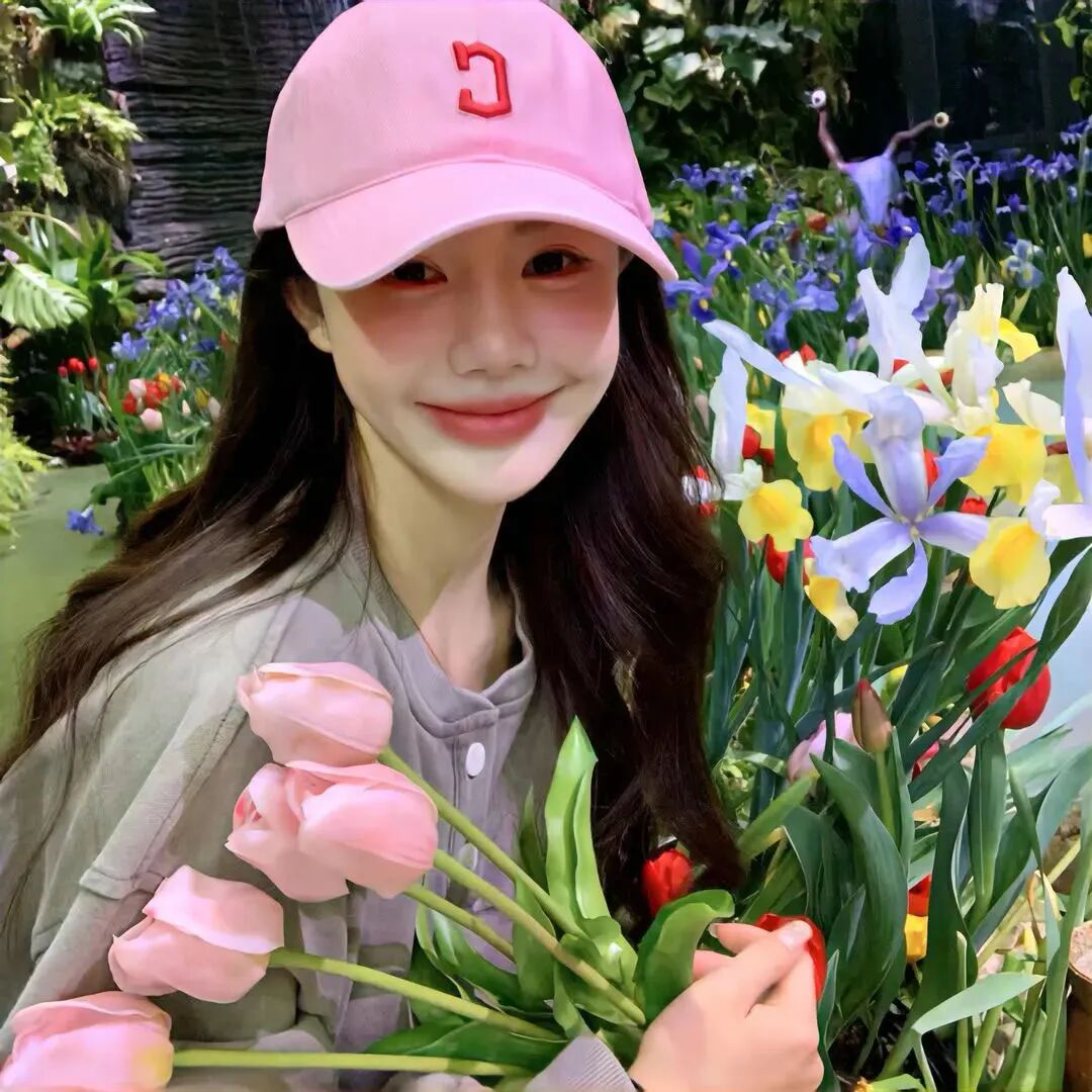 鲜花温柔女生头像