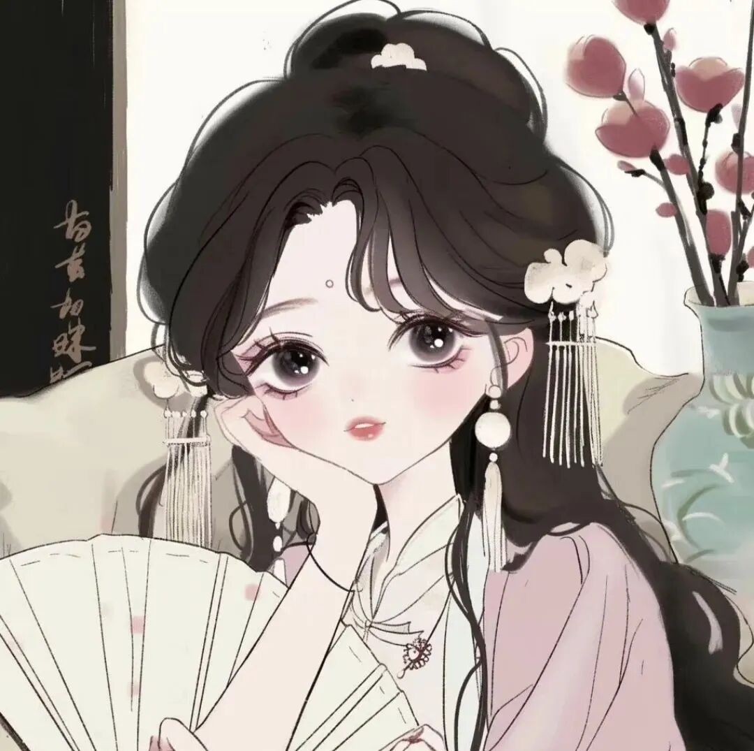 xinzhmgkqdazi新中式二人闺蜜头像动漫闺蜜头像
