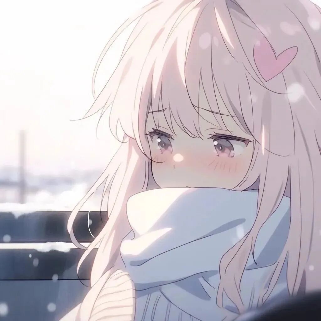 冬天动漫头像女