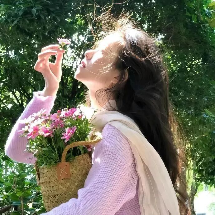 huadunbchyejvtdboluo鲜花三人闺蜜头像真人闺蜜头像
