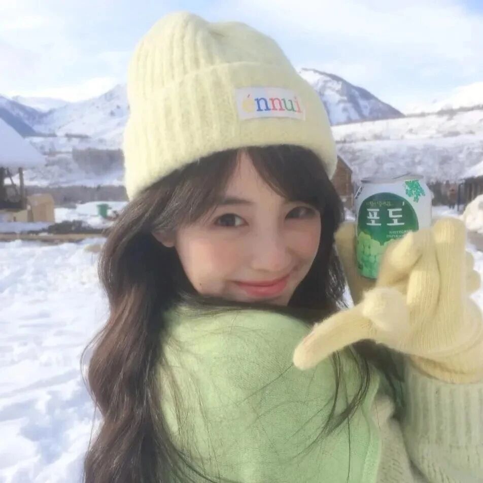 冬天甜妹女生头像
