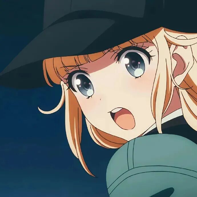 古早感动漫头像女