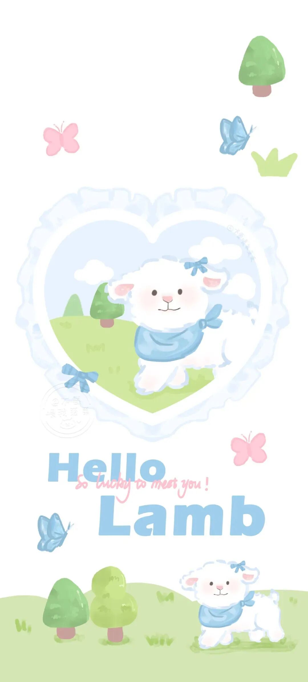 可爱插画壁纸套图