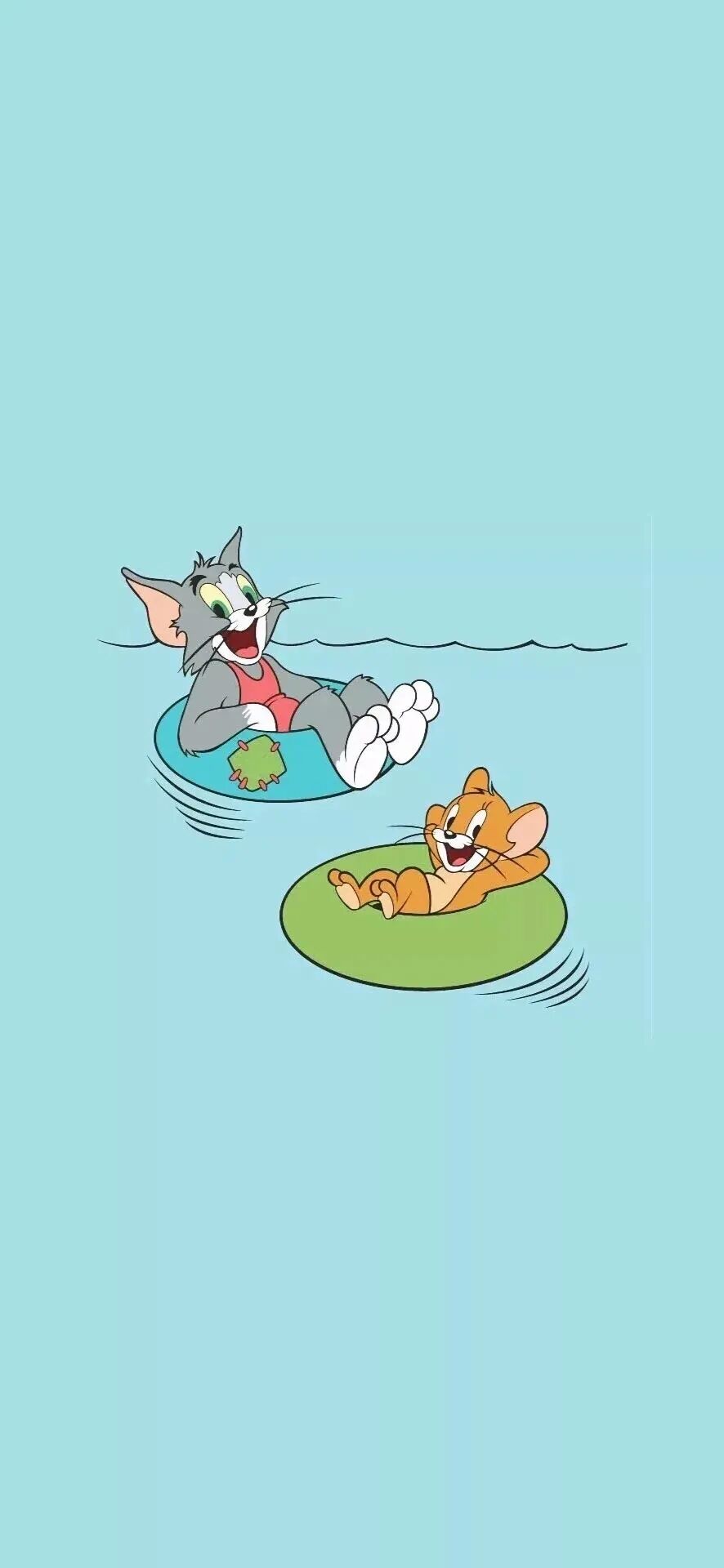 可爱猫和老鼠卡通壁纸