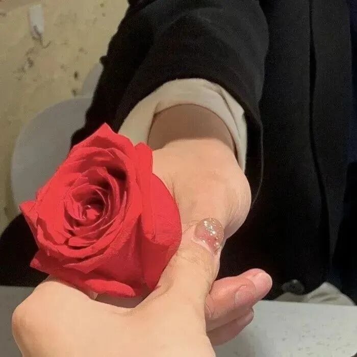 xianhuazrennazheaiqing鲜花真人不露脸情侣头像