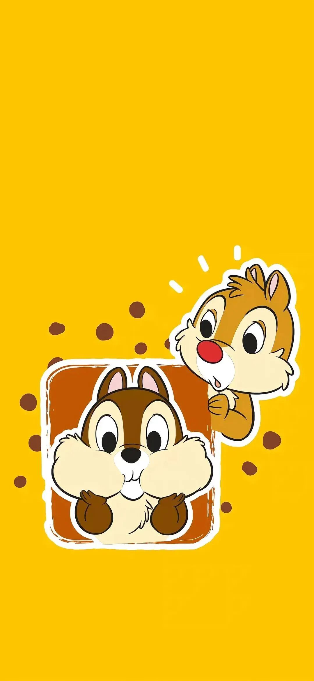 可爱简约松鼠卡通壁纸