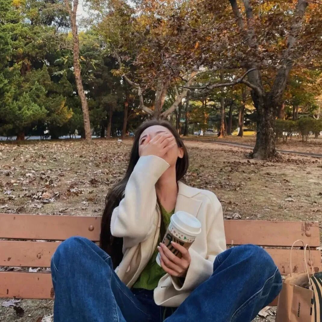 秋天氛围感女生头像