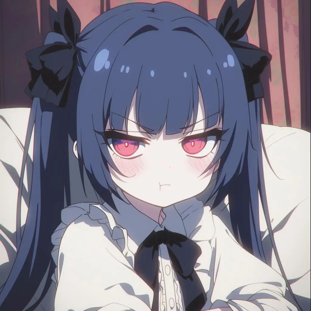 生气个性动漫头像女