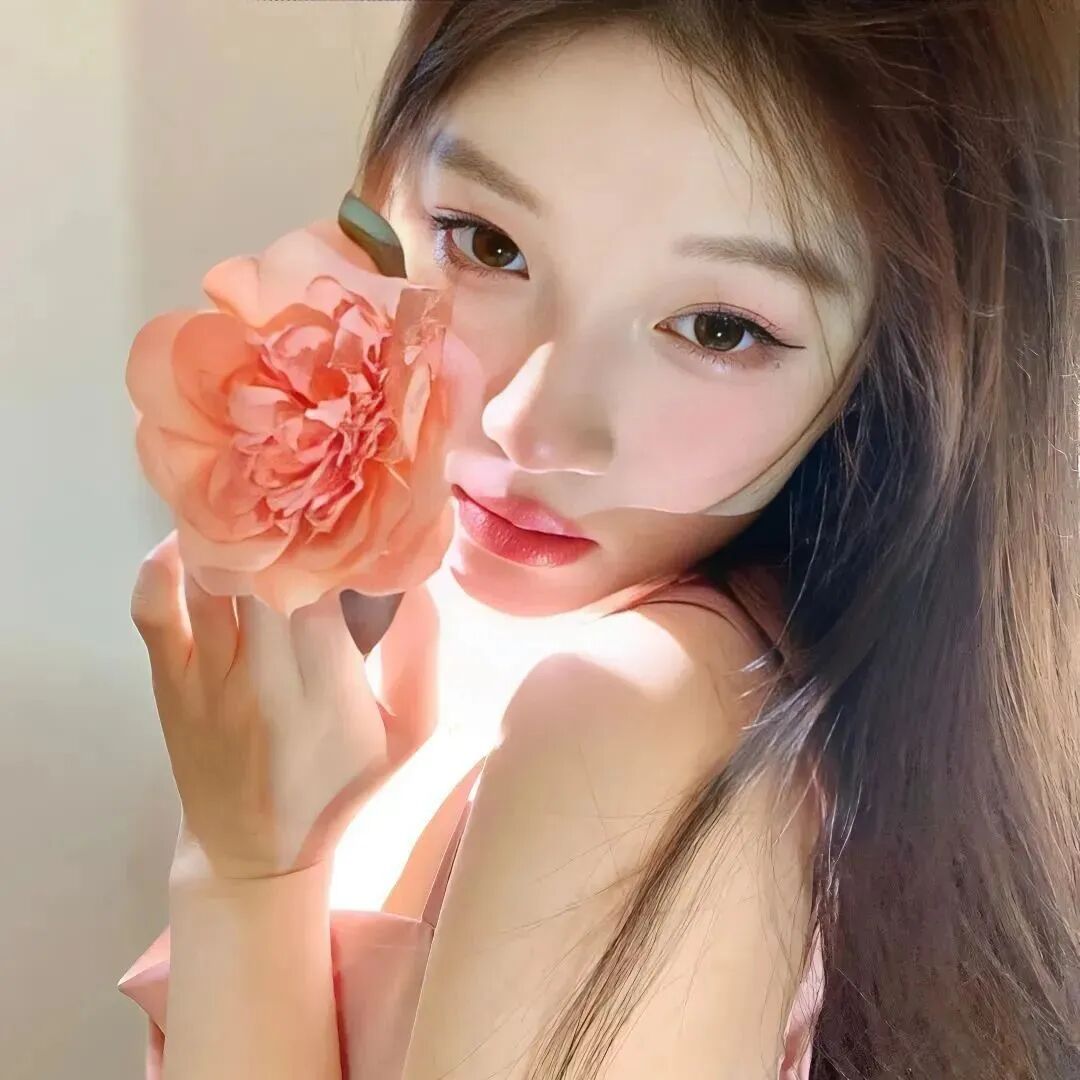鲜花温柔女生头像