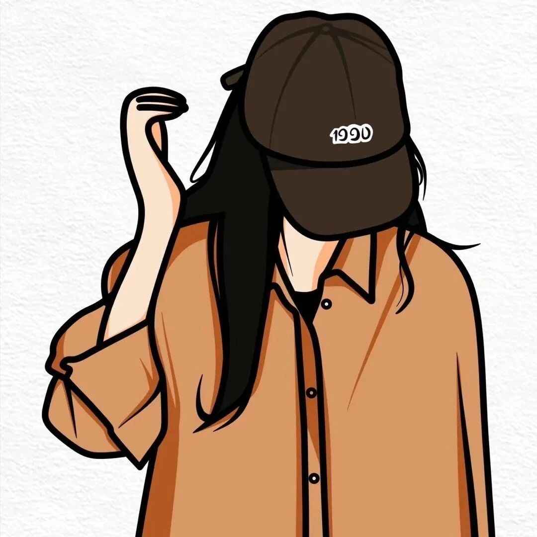 潮流手绘动漫头像女