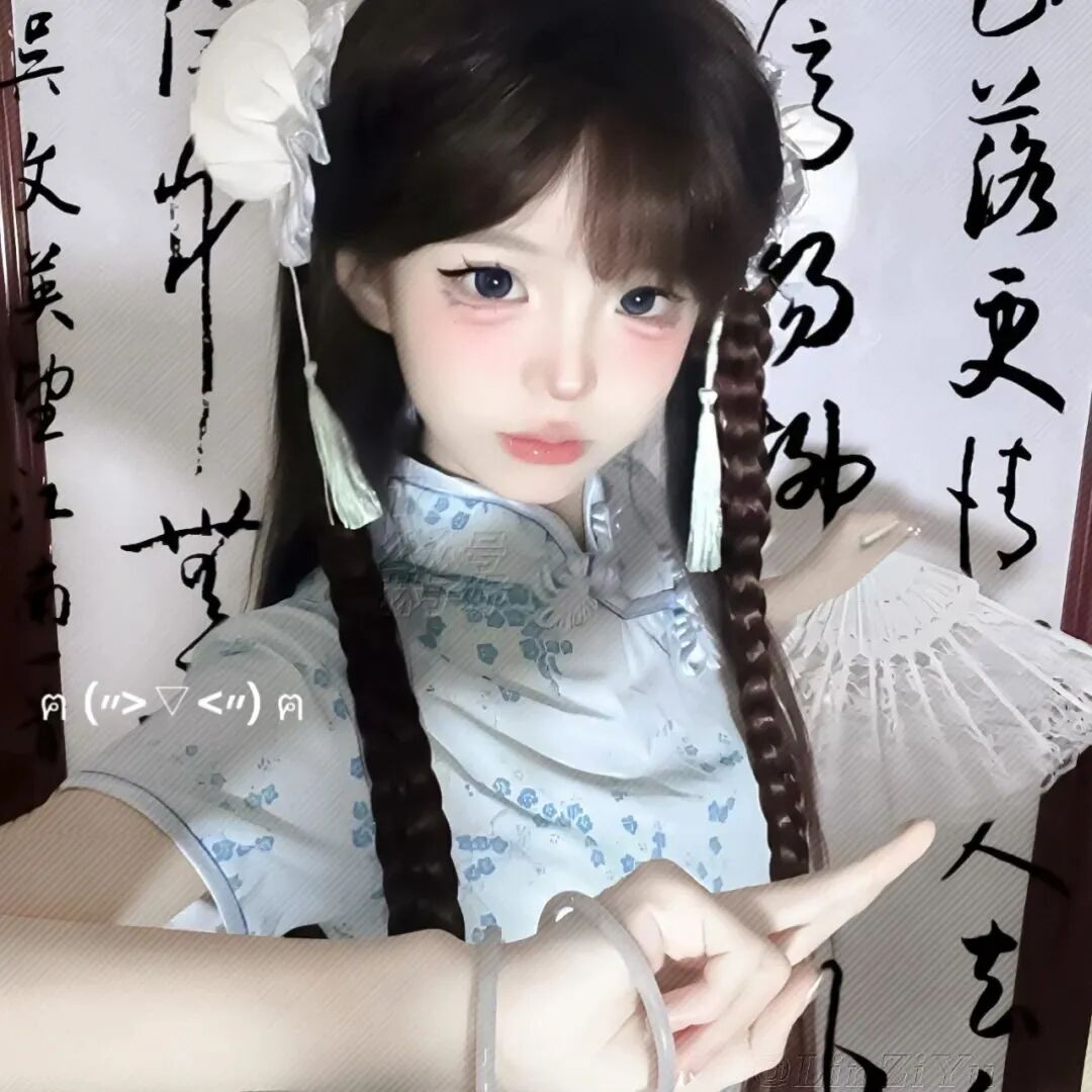 新中式女生头像