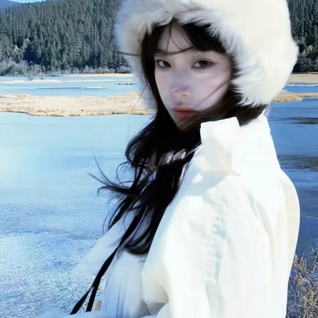 冬天氛围感女生头像