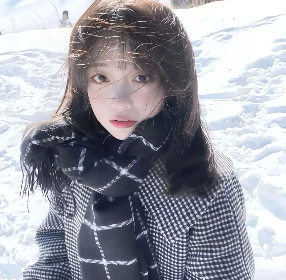 冬天甜妹女生头像