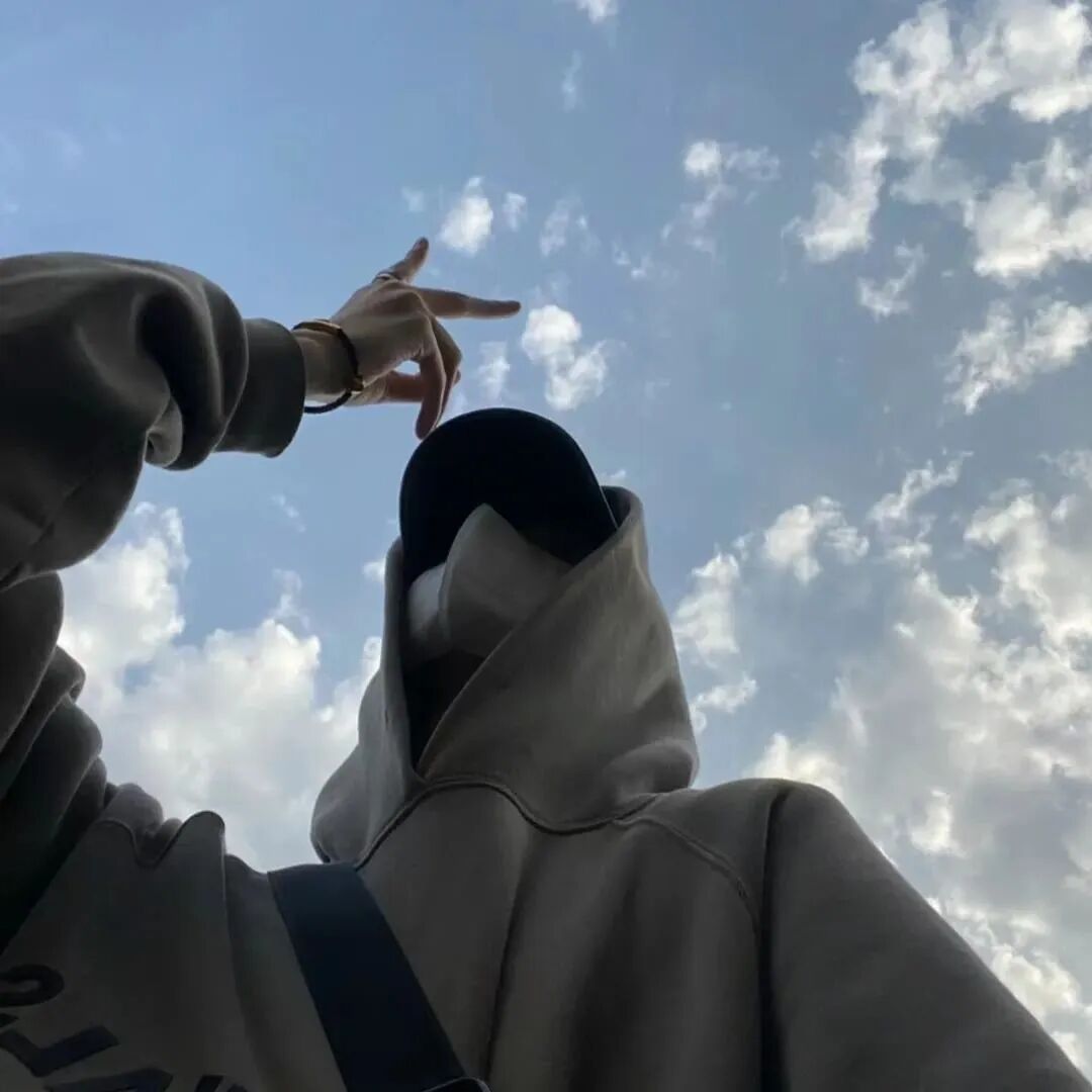 个性不露脸男生头像