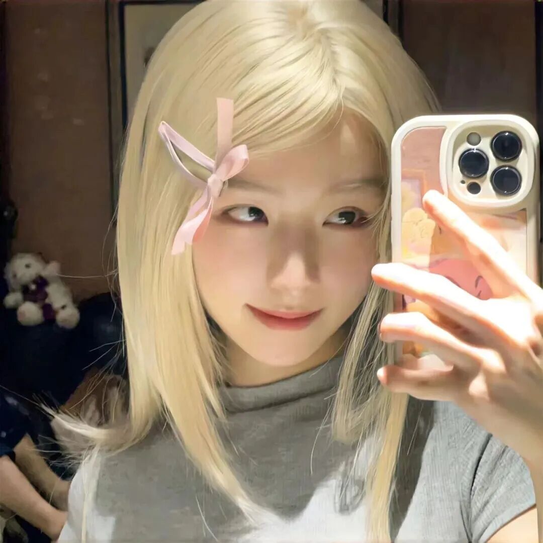 自拍手机甜妹女生头像