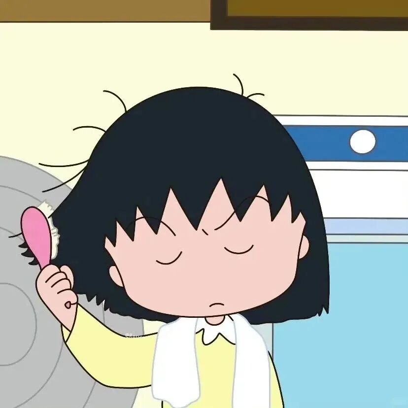 可爱樱桃小丸子卡通头像
