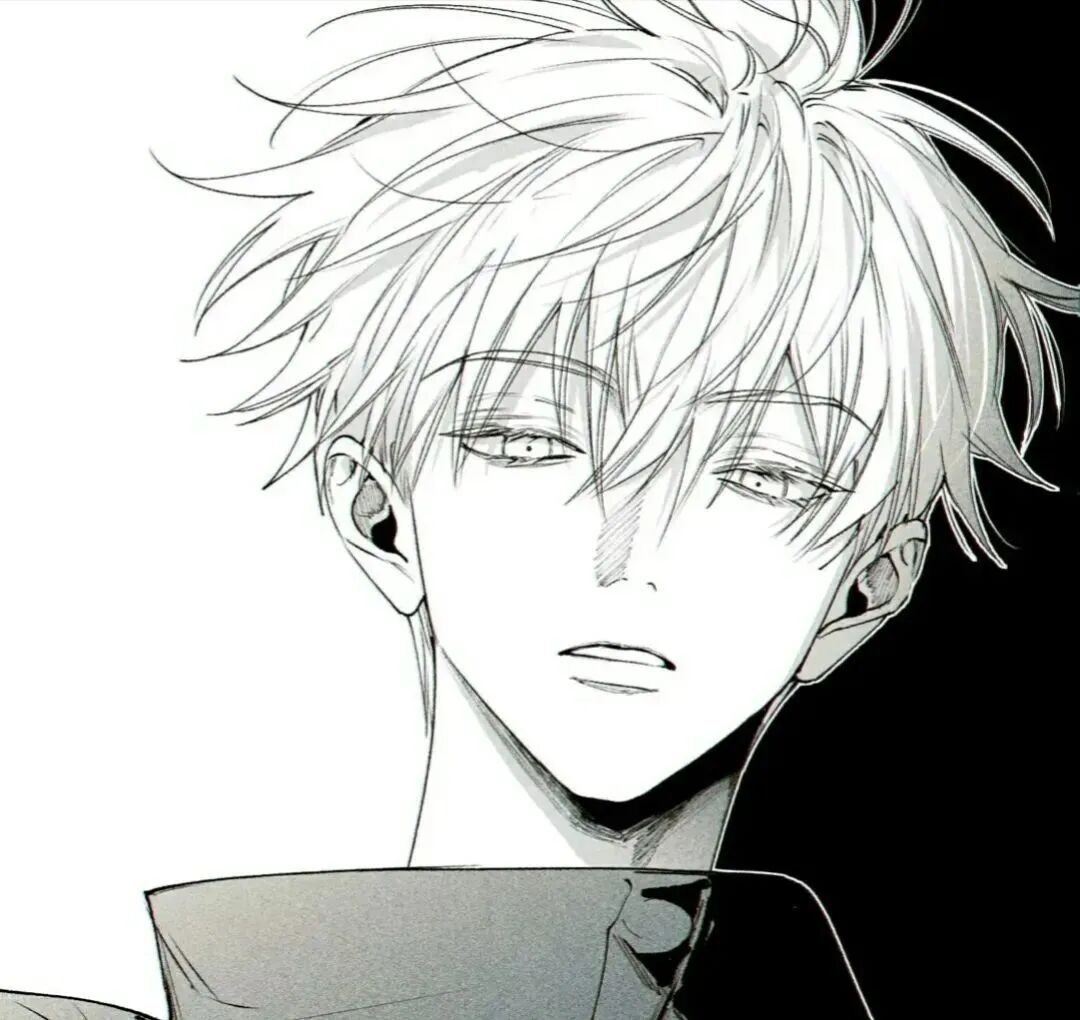 动漫 动漫头像 动漫男头 动漫头像男 黑白动漫头像 黑白动漫