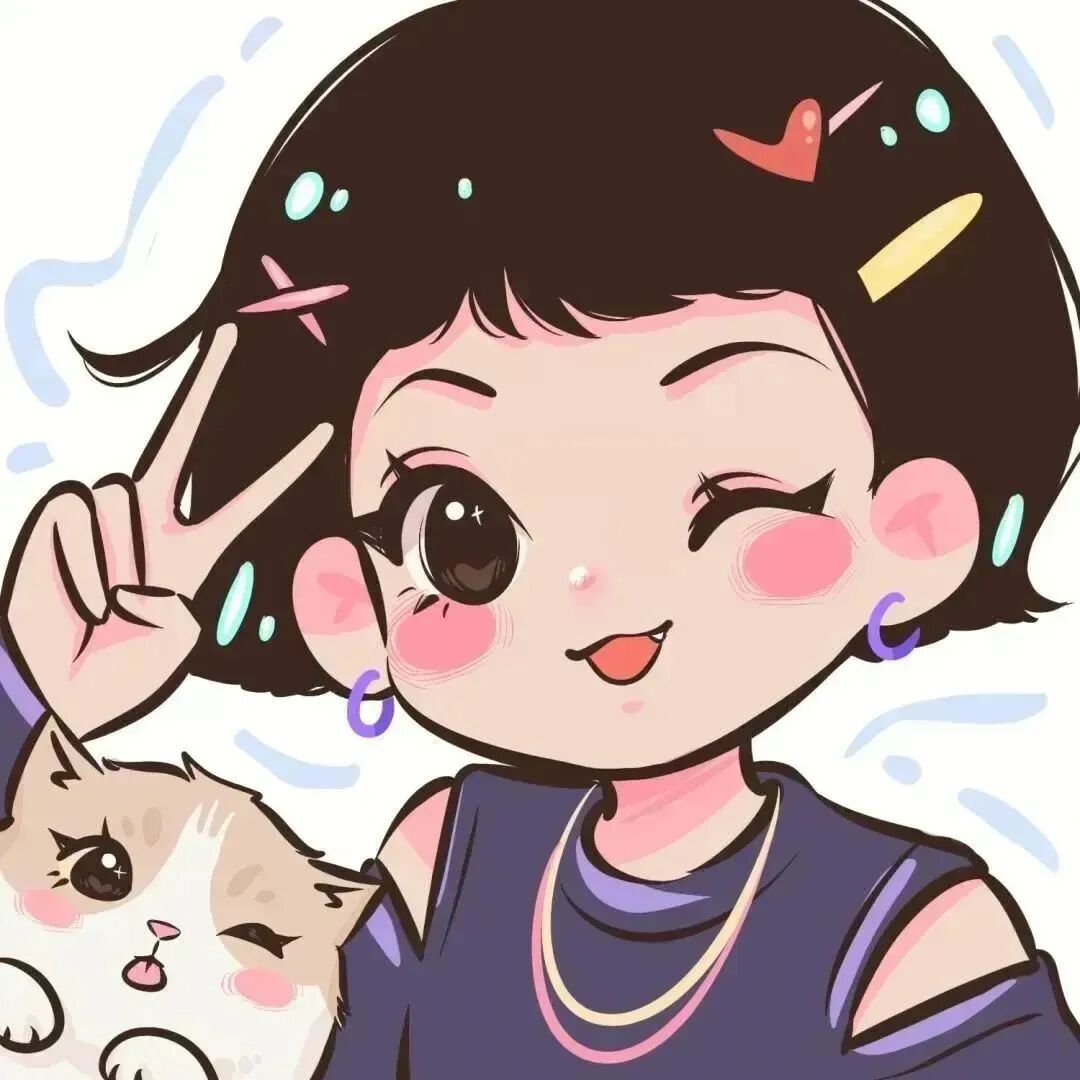 闺蜜头像 闺蜜 动漫闺蜜头像  四人闺蜜 四人闺蜜头像 可爱 可爱头像