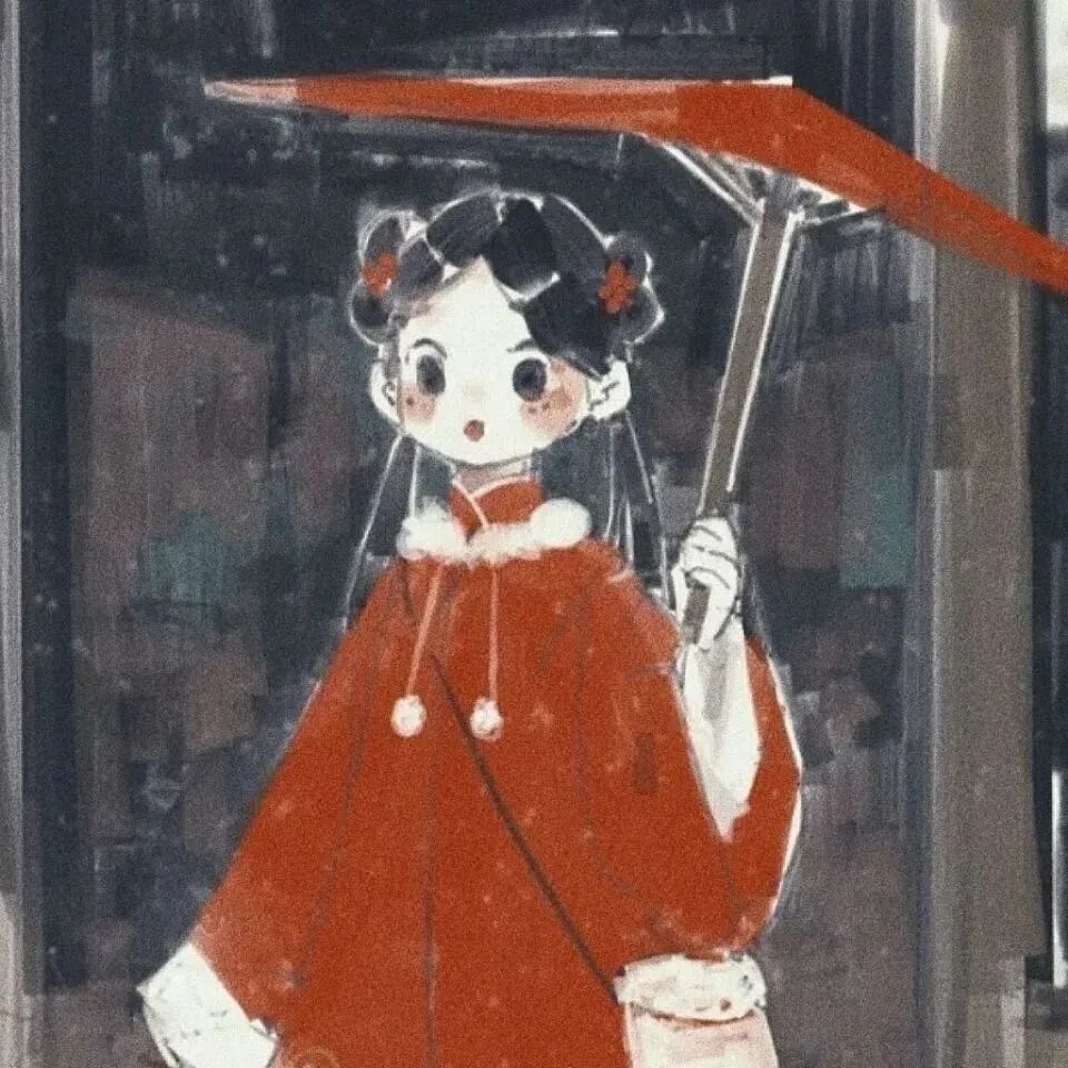 动漫头像  动漫女 动漫女头  动漫头像女 新年 新年头像 新年女头 新年女生头像
