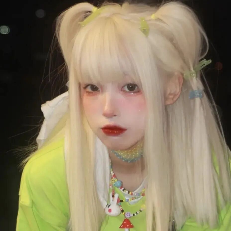 双马尾甜妹女生头像