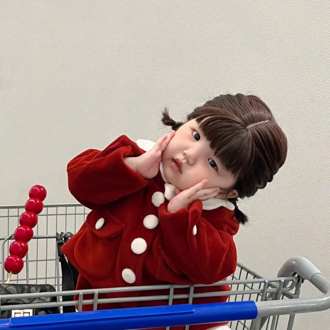 萌娃 萌娃头像 新年 新年头像 新年女头 新年女生头像