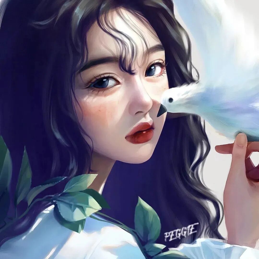 动漫头像  动漫女 动漫女头  动漫头像女 唯美头像 唯美