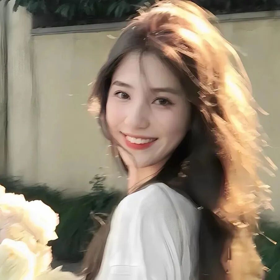爱笑甜妹女生头像